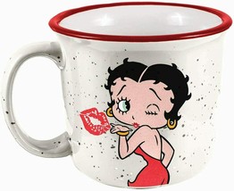 Betty Boop 21500 Kiss Camper Coffee Mug Tea Cup 14 oz Ceramic White - £18.17 GBP
