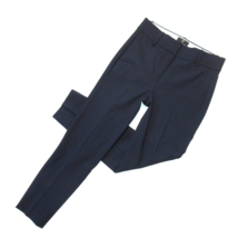 NWT J.Crew Cameron Slim Crop in Navy Blue Italian Stretch Wool Pants 0 - £72.40 GBP