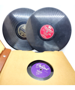 Record Album With Lot Of 11 RPM 78 Records, Day, Andrews, Paul, Page &amp; More - $29.69