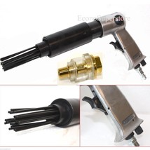 Air Needle Scaler Pistol Grip Remove Slag Rust Deburring 19 Needles w/Mi... - $49.54