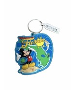 NWT Disney Mickey Mouse Welcome To Florida Fun Keychain Keyring - $10.97 CAD