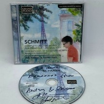 FLORENT SCHMITT: ORIGINAL WORKS FOR PIANO DUET AND DUO, VOL. 1 CD Autogr... - £11.30 GBP