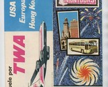 TWA Spain Tours Brochure Madrid Toledo El Escorial Aranjuez - £14.01 GBP