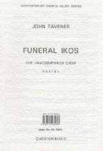 JOHN TAVENER: FUNERAL IKOS CHANT [Paperback] Tavener, John - $2.59