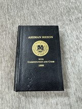Ahiman Rezon 1999 Masonic Code and Constitution Education South Carolina... - $457.39 MXN