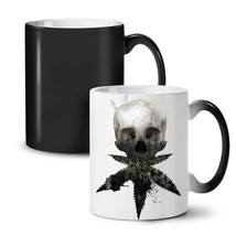 Skull Cannabis Pot NEW Colour Changing Tea Coffee Mug 11 oz | Wellcoda - £17.17 GBP