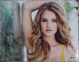 SALE! Rosie Huntington-Whiteley TRANSFORMERS Signed 11x14 Photo BAS Beck... - £94.19 GBP