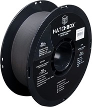 Hatchbox Matte Pla 3D Printer Filament, Dimensional Accuracy /- 0.03 Mm,, Black. - £30.63 GBP