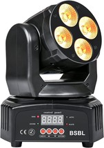50W Rgbwa+Uv 6 In 1 Moving Head Lighting Dj Lights Sound Active Led Wash... - £81.49 GBP