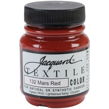 Jacquard Textile Color Fabric Paint 2.25oz Mars Red - $900.82 MXN