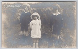 RPPC Vintage Belgian Royal Family Image La Laar-Ra Princess Marie-Jose Postcard - £38.10 GBP