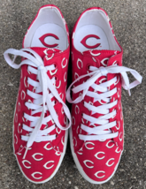 Cincinnati Reds MLB Team Logo Shoes by Row One Size Men&#39;s 10 Women&#39;s 11.... - $29.70