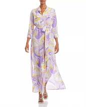 L&#39;Agence - Cameron Long Silk Shirt Dress - £267.06 GBP