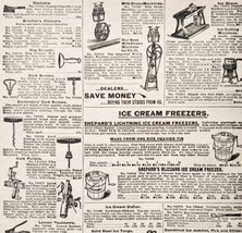 1900 Kitchen Cooking Tools Advertisement Victorian Sears Roebuck 5.25 x 7&quot;  - $15.98