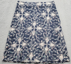 Eddie Bauer A Line Skirt Womens XS Multicolor Floral Paisley Regular Fit... - £17.75 GBP