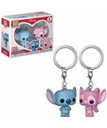 FUNKO POP! KEYCHAIN: Lilo &amp; Stitch - Stitch &amp; Angel 2PK - $24.74
