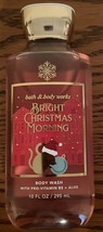 NEW 2024 Bath &amp; Body Works Bright Christmas Morning Shower Gel Wash FULL... - £7.70 GBP