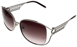 Mont Blanc Sunglasses Women Gunmetal Horn Dark Red MB284S 10Z - £103.87 GBP