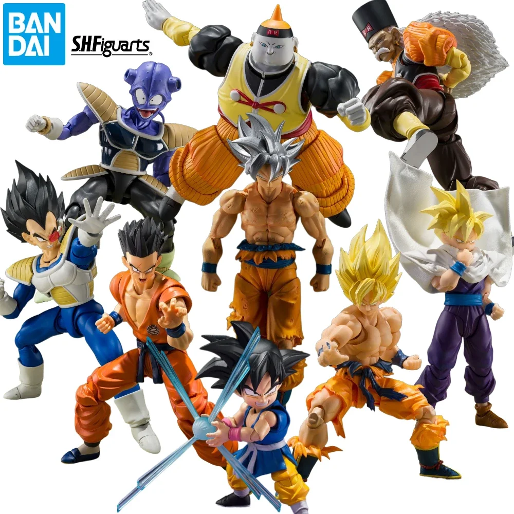 BANDAI Dragon Ball S H Figuarts SHF Broly Frieza Vegeta Legendary Goku A... - $81.90+