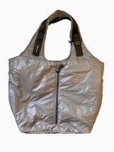 MOMO DESIGN Womens Tote Bag Borsa Leisure Solid Grey Size MA1227 - £29.01 GBP