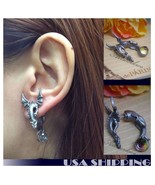 3D Dragon with wings Puncture Ear Stud Womens Mens Unisex Earring One Piece - £10.80 GBP