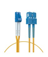 Ipolex 4-Pack Os2 Sc To Lc Fiber Patch Cable Single Mode Duplex - 1M, Ye... - €30,83 EUR