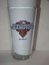 2012 WORLD SERIES CHAMPIONS - SAN FRANCISCO GIANTS - Budweiser Pint Glas... - £27.73 GBP