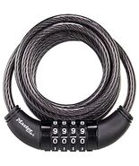 Master Lock 8114D Set Your Own Combination Bike Lock, 6 Feet Long, Black - €23,05 EUR