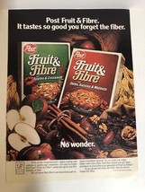 1982 Post Fruit And Fiber Cereal Vintage Print Ad Advertisement pa30 - $12.30 CAD