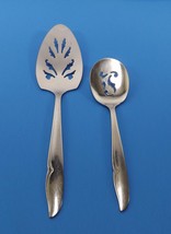 VINTAGE ONEIDACRAFT PROFILE STAINLESS LOT 1 PIERCED PIE SERVER &amp; 1 JELLY... - £7.77 GBP