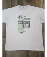 Vintage Jerzees Mountain Dew Get a Grip t-shirt shirt white promo promot... - $116.19 CAD