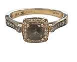 Diamond Women&#39;s Cluster ring 14kt Rose Gold 406488 - $299.00