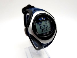 Timex Ironman Triathlon Watch Men New Battery Blue/Black 41mm P9 30lap - £19.97 GBP