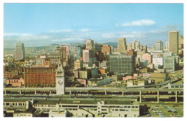 Vtg Postcard-Port of San Francisco CA-Aerial View-City Skyline-Chrome-CA5 - £3.91 GBP