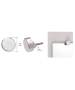 CRL  Chrome Round Mirror Clip - Set - $27.15