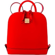 Dooney &amp; Bourke Saffiano Small Zip Pod Backpack in TOMATO RED NWT - $5,190.69 MXN