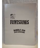 Flintstones 1976 Roclar Bubble Fun Heavy Paper Sales Folder w/Fred Flint... - $7.95