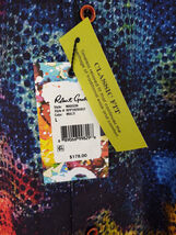 Robert Graham Mabson Short Sleeve Classic Fit Shirt Size Large NWTS image 2