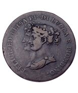 1806 Italian States Lucca 5 Centesimi KM #22 VF+ Condition - $5,526.95 MXN