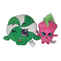 Moose Lot 2 Shopkins™ Plush Peta Plant Flowerpot Peppermint Stuffed Anim... - $122.52 MXN