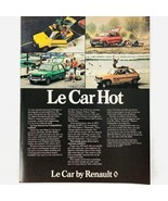 Vintage 1977 Magazine Print Ad Renault LeCar 10 3/4&quot; x 8 1/4&quot; - €6,43 EUR
