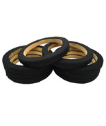 8 Pieces 6.5 Inch Mdf Wood Speaker Spacer Rings With Black Carpet 4 Pair - £58.18 GBP