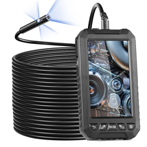 VEVOR Triple Lens Borescope 5&quot; 1080 P 49.2 FT 8+2 LED 32 GB IP67 Snake Cam - $61.99