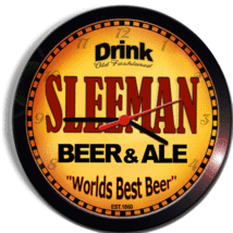 Sleeman Beer And Ale Brewery Cerveza Wall Clock - $29.99