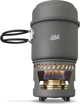 Esbit 5-Piece Lightweight Trekking Cook Set With Brass Alcohol Burner Stove. - £68.93 GBP