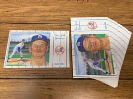 1991 Ralph Terry NY Yankees Baseball Postcard Card Lot Of 44 Vintage CV JD - £23.25 GBP
