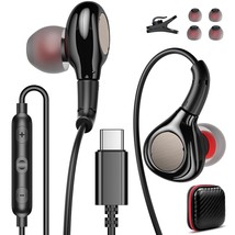 Usb C Headphones For Iphone 15 Pro Max Ipad 10 Air Mini 6, Type C Earphones With - £26.70 GBP