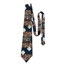 Tabasco Brand Gulf Shrimp Silk Tie – Vintage McIlhenny Co. Design – 57” ... - $18.00