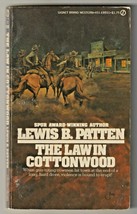 The Law In Cottonwood By Lewis B. Patten 1979 Signet Brand Paperback Wes... - £3.66 GBP