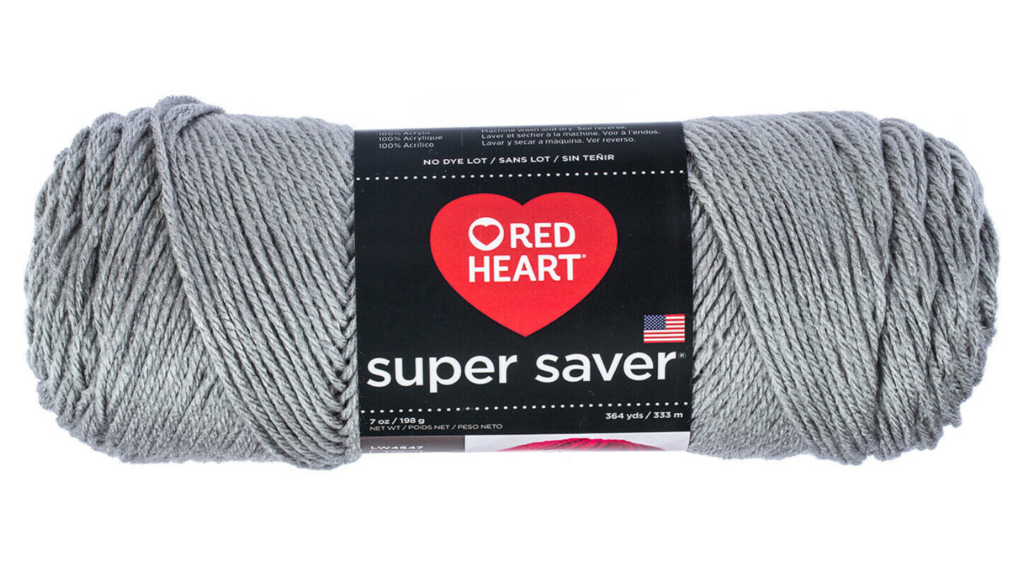 Primary image for Red Heart Super Saver Yarn, Dusty Grey